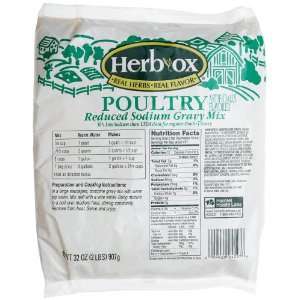 Hormel Poultry Gravy Mix, Reduced Sodium, 32 Ounce Units  