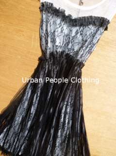 Vtg Missshop Lace Dress Anthropologie earring Urban People Clothing 