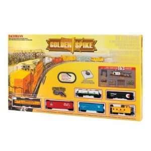  Bachmann HO Union Pacific Golden Spike Train Set Toys 