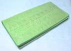 100% Authentic ISABELLA FIORE Lime Green Leather Wallet  