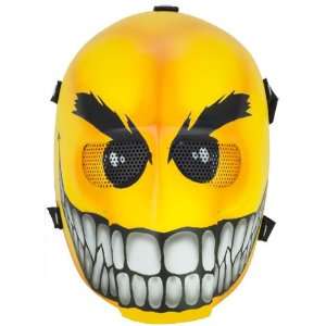  Cactus Hobby Custom Airsoft Wire Mesh Army Mask (Yellow 