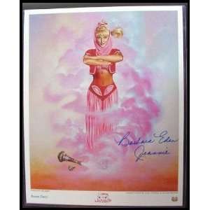  Barbara Eden I Dream of Jeannie Autographed Lithograph 