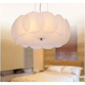 Lotus glass chandelier restaurant lamp pendant lights Dining room 