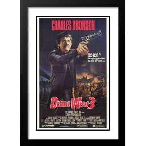  Death Wish 3 32x45 Framed and Double Matted Movie Poster 