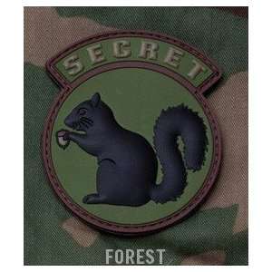 Milspec Monkey Secret Squirrel PVC Patch (FOREST):  Sports 