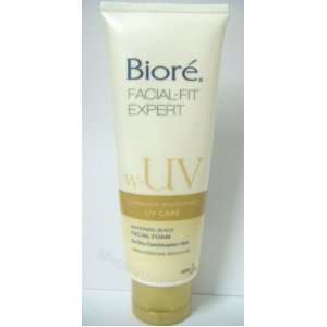  Biore Facial Fit Expert Foam Whitening Uv Care (100g 