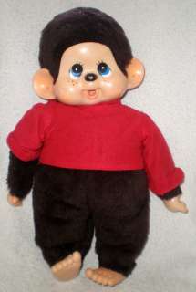 Antique Vintage Stuffed Animal Soft Toy Cute Monkey Plush Monchichi 