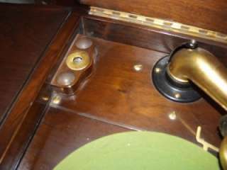 Antique Victor Victrola 300 Talking Machine Sound Box Turntable 