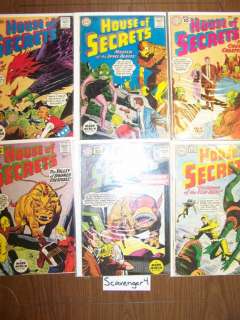 Lot of 13 House of Secrets Comic COVERS ONLY #28 + MORE  