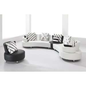  2803 Ultra Modern Sectional Sofa Set