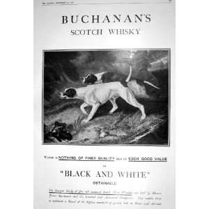  1922 ADVERTISEMENT JAMES BUCHANANS SCOTCH WHISKY HUNTING 