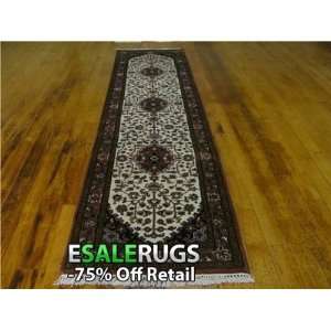  9 5 x 2 4 Indo Kashan Hand Knotted Oriental rug