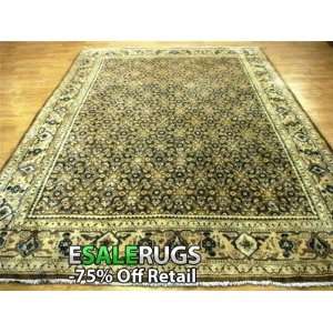  7 4 x 11 6 Farahan Hand Knotted Persian rug: Home 