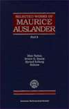 Selected Works of Maurice Auslander Part 2, (0821810006), Maurice 