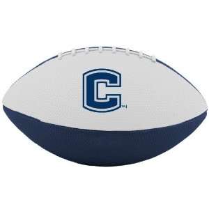  Nike Connecticut Huskies (UConn) Navy Blue White 10 Mini Football 