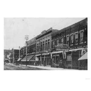 Western View of Central Avenue   Great Falls, MT Premium Poster Print 