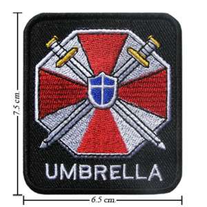 UBCS Resident Evil Umbrella Corp Logo Jacket Iron Patch  