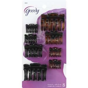  Goody Classics Claw Clip, Assorted Sizes 8 On, 0.667 Ounce 