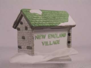 Dept 56 New England Village Sign Retired 1993  