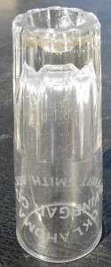 Old Dose Glass OKLAHOMA VINEGAR CO. FORT SMITH AR  