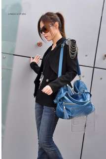 2011 New hot PU leather lady Shoulder Bag Handbag tote  
