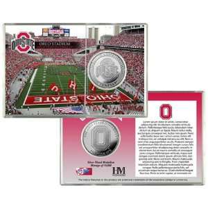   Ohio State University Stadium Silver Coin Card: Sports & Outdoors