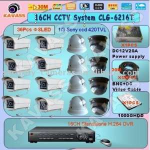  16ch cctv system clg 6216t dvr kit: Camera & Photo