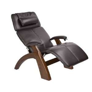 PC 6 Perfect Chair® Classic Manual Zero Gravity Recliner with Walnut 