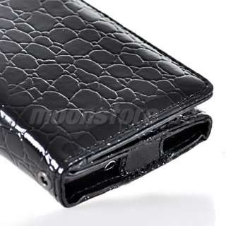   LEATHER WALLET CASE COVER CARD POUCH SONY ERICSSON XPERIA ARC S  