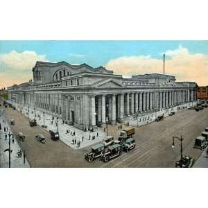  Pennsylvania Railroad Station, ca. 1920   Fine Art Gicl??e 