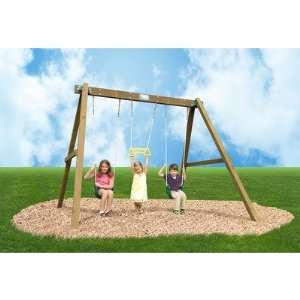  Classic Swing Set Configuration Swing Beam and Roped 