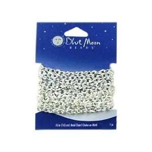    Blue Moon Chain 65 Fancy Rolo Silver Arts, Crafts & Sewing