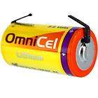OmniCel ER26500 3.6V 8.5Ah Size C Lithium Thionyl Chloride Battery 