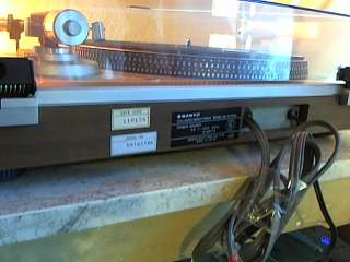 Sanyo TP 1030 Direct Drive Two Motor System Turntable Table Record 
