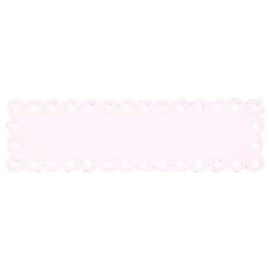  Long Rectangle Dot Magnet Board in Pink Baby