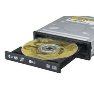  LG GH22NS50 22x DVD±RW DL SATA Drive w/Software (Black 