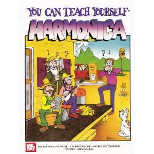   Bay You Can Teach Yourself Harmonica   Book Only: Musical Instruments
