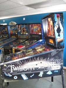 TWILIGHT ZONE Pinball Arcade Machine  FREE SHIP CLEAN TZ Clock Gumball 