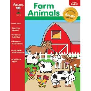  Theme Book Farm Animals Gr Pk K