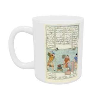   1021) (gouache on paper) by Persian School   Mug   Standard Size Home