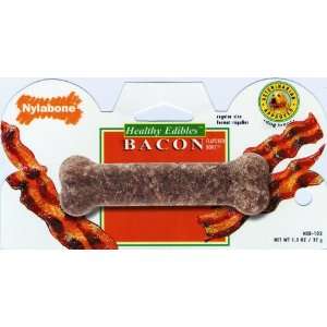   Edibles Bacon Flavored Dog Chew Bone   Super Size
