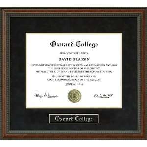  Oxnard College Diploma Frame