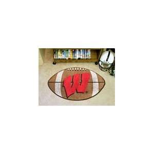  Wisconsin Badgers Football Rug: Sports & Outdoors