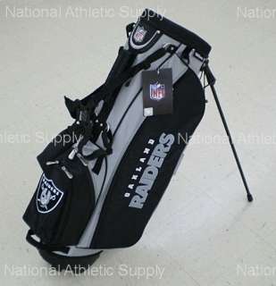   Oakland Raiders NFL Carry / Stand Golf Bag New 883813404872  