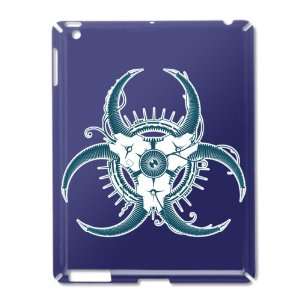    iPad 2 Case Royal Blue of Biohazard Symbol: Everything Else