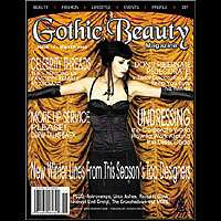 NEW GOTHIC BEAUTY Fashion MAGAZINE ISSUE 11 Winter 03 GOTH  