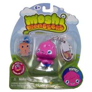  Moshi Monsters Mini Figure Keychain Poppet: Toys & Games