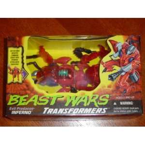  Beast Wars Transformers Evil Predacon Inferno Action 