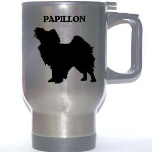 Papillon Dog Stainless Steel Mug
