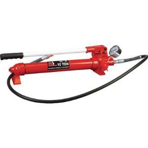  Torin Big Red Hydraulic Pump with Gauge and Hose   0.7L 